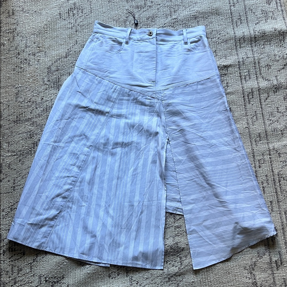 JW ANDERSON Asymmetrical White Skirt